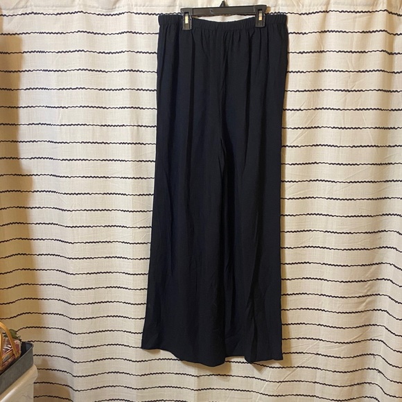 CALIA by Carrie Underwood Black Beach Pants/Coverup with pockets - Picture 3 of 5